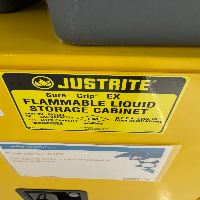 Justrite 30 Gallon Flammable Liquid Storage Cabinet image 0